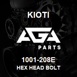 1001-208E Kioti HEX HEAD BOLT | AGA Parts