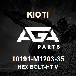 10191-M1203-35 Kioti HEX BOLT-HT V | AGA Parts