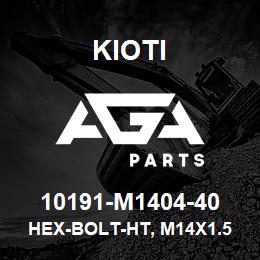 10191-M1404-40 Kioti HEX-BOLT-HT, M14X1.5P 40L V | AGA Parts