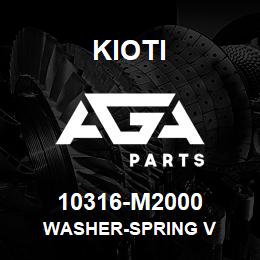 10316-M2000 Kioti WASHER-SPRING V | AGA Parts