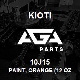 10J15 Kioti PAINT, ORANGE (12 OZ. SPRAY) (USE J1-2800-1111 | AGA Parts