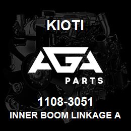 1108-3051 Kioti INNER BOOM LINKAGE ASSY (RH) | AGA Parts