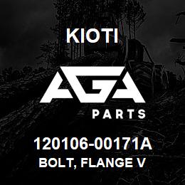 120106-00171A Kioti BOLT, FLANGE V | AGA Parts