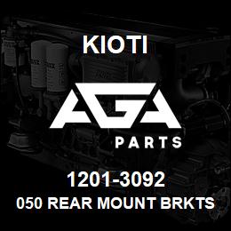 1201-3092 Kioti 050 REAR MOUNT BRKTS 1470 RH | AGA Parts