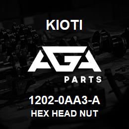 1202-0AA3-A Kioti HEX HEAD NUT | AGA Parts