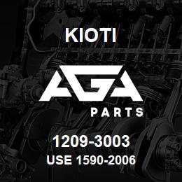 1209-3003 Kioti USE 1590-2006 | AGA Parts