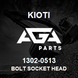 1302-0513 Kioti BOLT SOCKET HEAD | AGA Parts