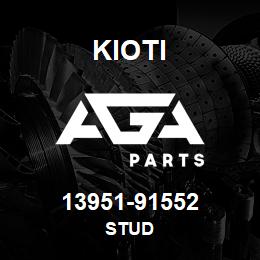 13951-91552 Kioti STUD | AGA Parts