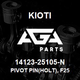 14123-25105-N Kioti PIVOT PIN(HOLT), F25-117 V | AGA Parts