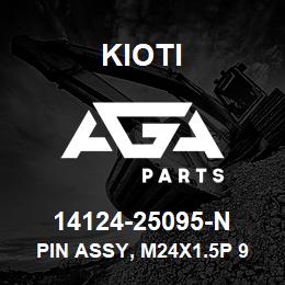 14124-25095-N Kioti PIN ASSY, M24X1.5P 95L V | AGA Parts