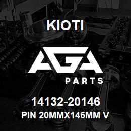 14132-20146 Kioti PIN 20MMX146MM V | AGA Parts