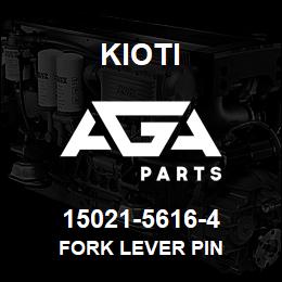 15021-56164 Kioti PIN1, FORK LEVER | AGA Parts