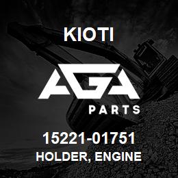 15221-01751 Kioti HOLDER, ENGINE | AGA Parts