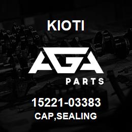 15221-03383 Kioti CAP,SEALING | AGA Parts