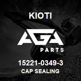 15221-0349-3 Kioti CAP SEALING | AGA Parts