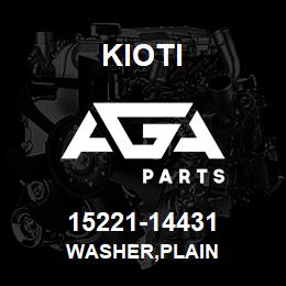 15221-14431 Kioti WASHER,PLAIN | AGA Parts