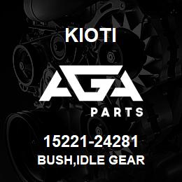 15221-24281 Kioti BUSH,IDLE GEAR | AGA Parts