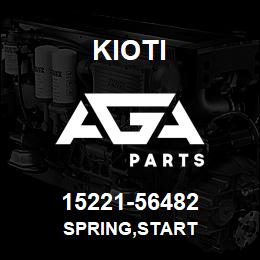 15221-56482 Kioti SPRING,START | AGA Parts