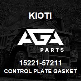 15221-57211 Kioti CONTROL PLATE GASKET V | AGA Parts