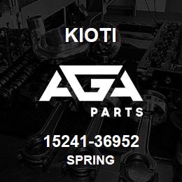 15241-36952 Kioti SPRING | AGA Parts