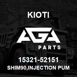 15321-52151 Kioti SHIM90,INJECTION PUMP | AGA Parts