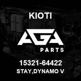 15321-64422 Kioti STAY,DYNAMO V | AGA Parts