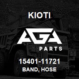 15401-11721 Kioti BAND, HOSE | AGA Parts