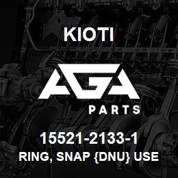 15521-2133-1 Kioti RING, SNAP {DNU} USE E5500-21332 | AGA Parts