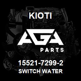 15521-72992 Kioti SWITCH, WATER OBS V | AGA Parts