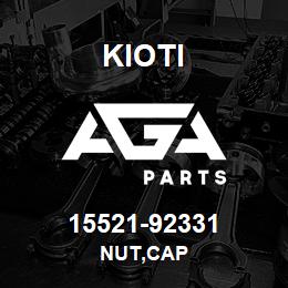 15521-92331 Kioti NUT,CAP | AGA Parts