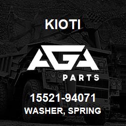 15521-94071 Kioti WASHER, SPRING | AGA Parts