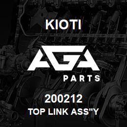 200212 Kioti TOP LINK ASS'Y | AGA Parts