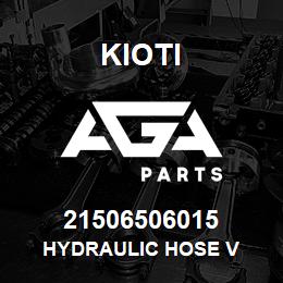 21506506015 Kioti HYDRAULIC HOSE V | AGA Parts