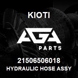 21506506018 Kioti HYDRAULIC HOSE ASSY V | AGA Parts