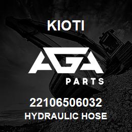 22106506032 Kioti HYDRAULIC HOSE | AGA Parts