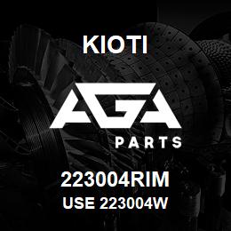 223004RIM Kioti USE 223004W | AGA Parts