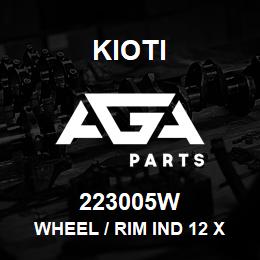 223005W Kioti WHEEL / RIM IND 12 X 16.5 Q V | AGA Parts