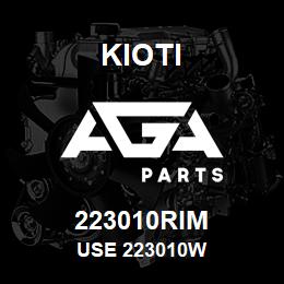 223010RIM Kioti USE 223010W | AGA Parts