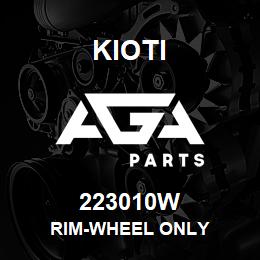 223010W Kioti RIM-WHEEL ONLY | AGA Parts