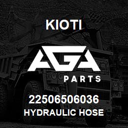 22506506036 Kioti HYDRAULIC HOSE | AGA Parts