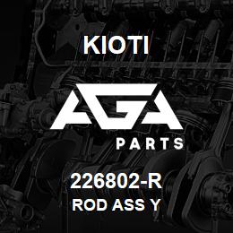 226802-R Kioti ROD ASS Y | AGA Parts