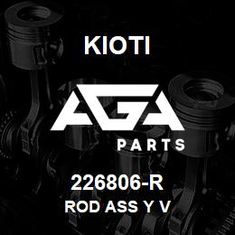 226806-R Kioti ROD ASS Y V | AGA Parts