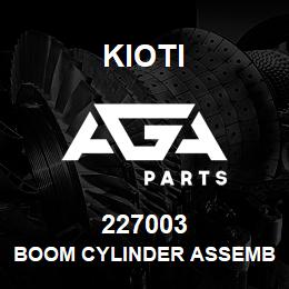 227003 Kioti BOOM CYLINDER ASSEMBLY V | AGA Parts