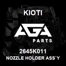 2645K011 Kioti NOZZLE HOLDER ASS`Y | AGA Parts