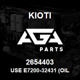 2654403 Kioti USE E7200-32431 (OIL FILTER 06/05) | AGA Parts