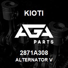 2871A308 Kioti ALTERNATOR V | AGA Parts