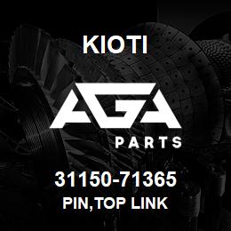 31150-7136-5 Kioti PIN,TOP LINK- USE 31150-71365 | AGA Parts