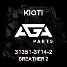 31351-37142 Kioti BREATHER 2 V | AGA Parts