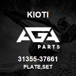 31355-37661 Kioti PLATE,SET | AGA Parts