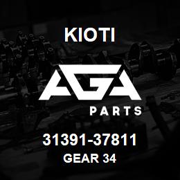 31391-37811 Kioti GEAR 34 | AGA Parts